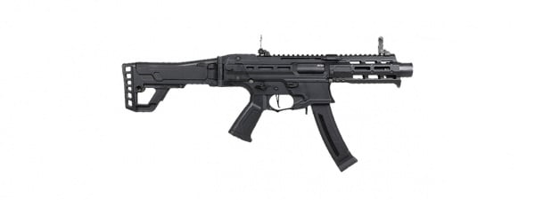 G&G MXC9 Airsoft Sub-Machine Gun Rifle (Black)