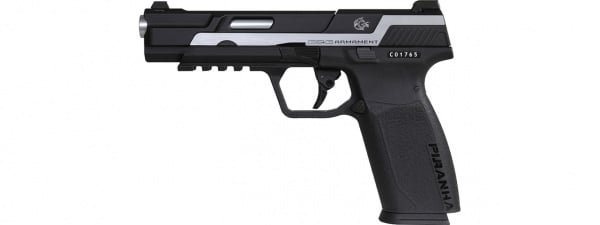 G&G Piranha MK1 GBB Pistol ( Black / Silver )