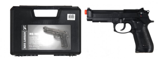 HFC HG190 M9A1 GBB Airsoft Pistol ( Black )