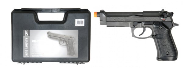 HFC HGA-199 M9 Elite Semi / Full Auto GBB Airsoft Pistol ( Gray )