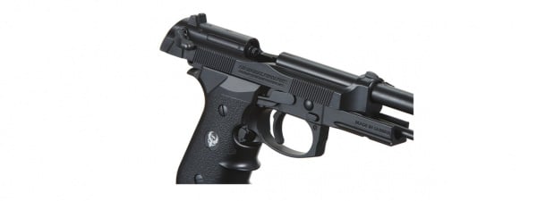 HFC Metal M190 Co2 Gas Blowback Airsoft Pistol with Compensator (Black)