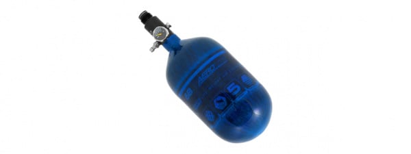 HK Army Aerolite Carbon Fiber Tank 68Ci / 4500 PSI (Blue)