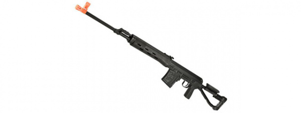 A&K SVD Dragunov Electric Airsoft Sniper Rifle w/ Folding Tube Stock ( Black )