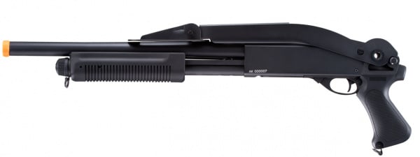 UK Arms Pump Action Spas 12 Hybrid w/ Foldable Stock ( Black )