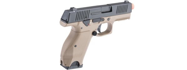 Kizuna Works KW-15K Gas Blowback Airsoft Pistol (Tan/Black)