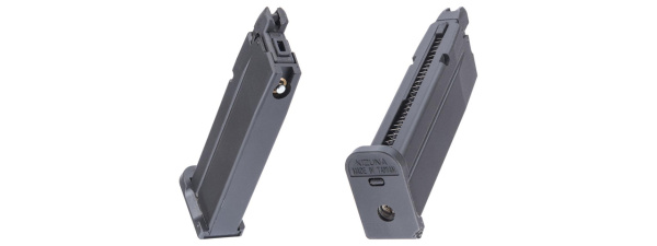 Kizuna Works 22 Round Magazine for KW-15K Gas Blowback Airsoft Pistols (Black)