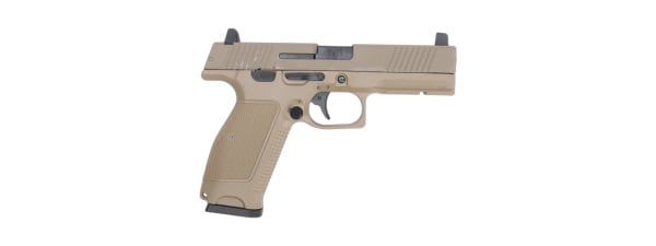 Kizuna Works MKW Full Sized Gas Blowback Airsoft Pistol (Metal/Cerakote FDE)