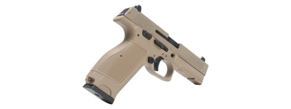 Kizuna Works MKW Full Sized Gas Blowback Airsoft Pistol (Metal/Cerakote FDE)