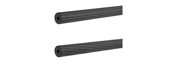 Laylax Fluted Outer Barrel for VSR-10 Series Snipers (Straight)