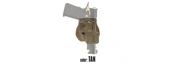 Laylax Hi-Capa CQC Battle Style Holster (Tan)