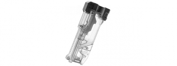 Laylax Ambidextrous Swiveling Arm High Capacity Speedloader w/ BB Bottle Spout ( Clear )