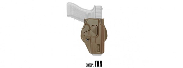 Laylax Glock CQC Battle Style Left-Handed Holster (Tan)