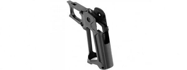 Laylax Skeleton Grip R for Hi-Capa Gas Blowback Airsoft Pistols (Black)