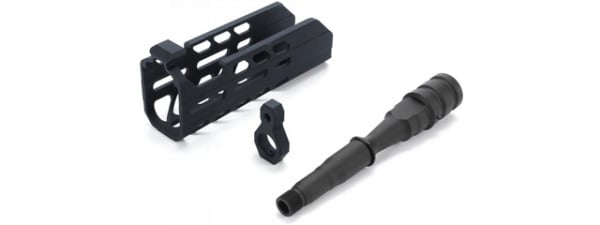 Laylax Short Handguard and Outer Barrel Set for Sig Air MCX ( Black )