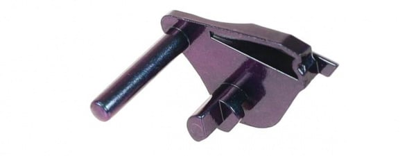 Laylax Zanshin Custom Single Safety Lever for Hi-Capa Airsoft Pistols (Murasaki Purple)