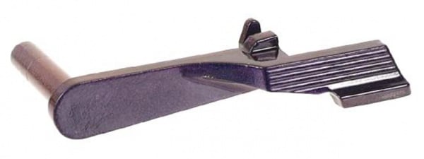 Laylax Zanshin Custom Slide Stop for Hi-Capa Airsoft Pistols (Murasaki Purple)