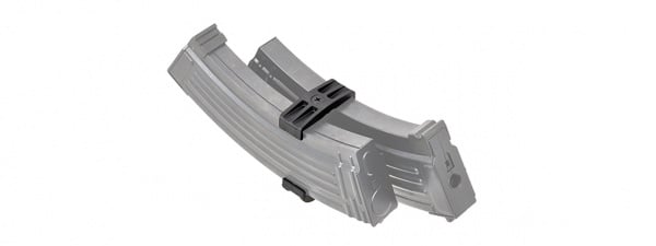 LCT AIrsoft AK47 Double Magazine Clip ( Black )