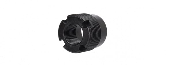 LCT Airsoft 24mm Conversion To 14mm Thread Adapter ( Black )