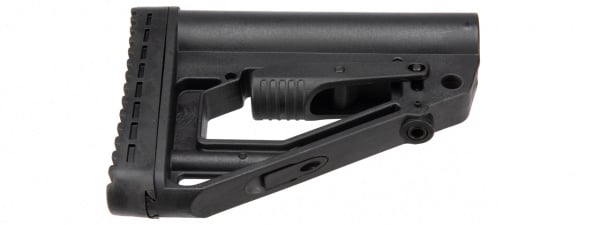 LCT Tactical Adjustable Buttstock for M4 Buffer Tubes (Black)