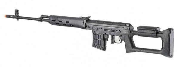 LCT SVD Dragunov Electric Airsoft Sniper Rifle (Black)