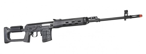 LCT SVD Dragunov Electric Airsoft Sniper Rifle (Black)