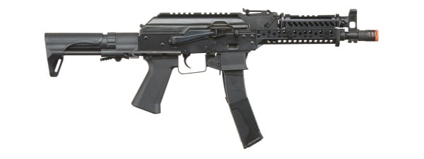 LCT Airsoft ZK PDW 9mm Airsoft AEG SMG w/ Gate Aster (Black)