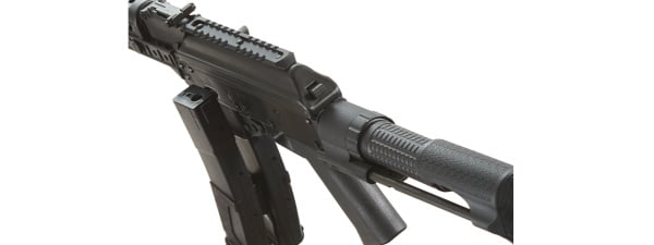 LCT Airsoft ZK PDW 9mm Airsoft AEG SMG w/ Gate Aster (Black)