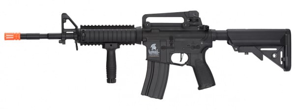 Lancer Tactical LT-04 Hybrid ETU & METAL RAILS Gen 2 M4 RIS Airsoft AEG ( Black )