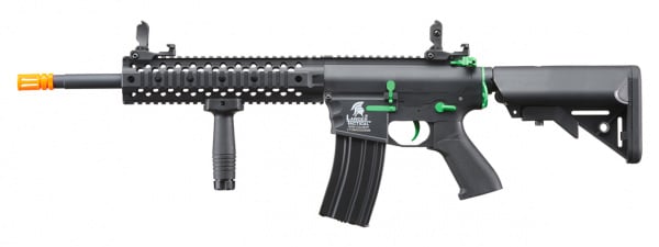 Lancer Tactical LT-12 RIS Gen 2 EVO M4 AEG Airsoft Rifle (Black/Green)