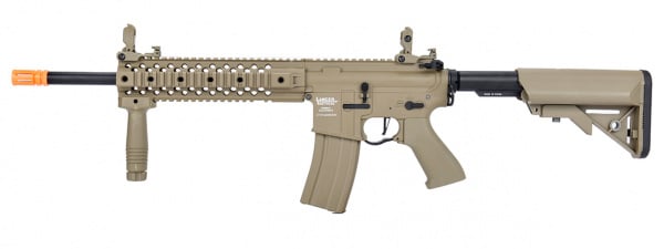 Lancer Tactical LT-12 ETC & FULL METAL ProLine Series M4 EVO Airsoft AEG Rifle Low FPS ( Tan )