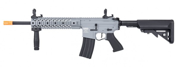 Lancer Tactical LT-12 ETC & FULL METAL ProLine Series M4 EVO Airsoft AEG Rifle ( Gray )