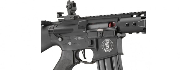 Lancer Tactical Proline 7" KeyMod Airsoft AEG Rifle w/ Stubby Stock (Black)