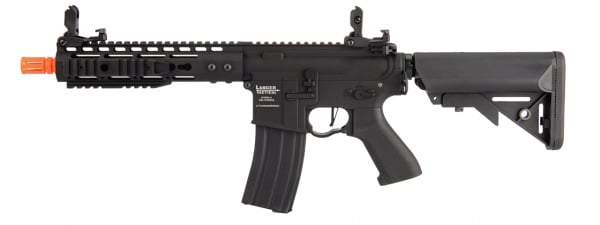 Lancer Tactical LT-14CB-G2-ME ETC & FULL METAL Proline 9" Keymod Rail w/ Picatinny M4 AEG Airsoft Rifle ( Black )