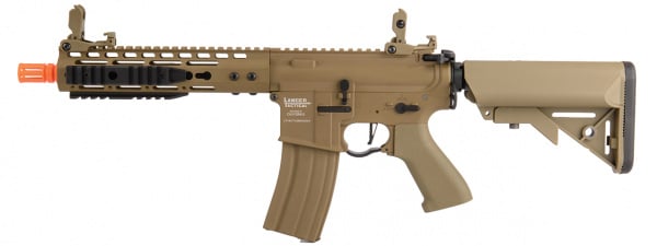 Lancer Tactical LT-14CT-G2-ME ETC & FULL METAL Proline 9" KeyMod Rail w/ Picatinny M4 AEG Airsoft Rifle ( Tan )