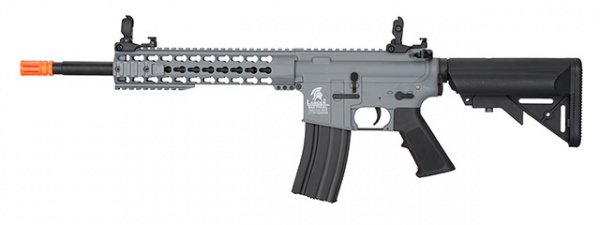 Lancer Tactical LT-19Y Gen 2 M4 Keymod Carbine AEG Airsoft Rifle ( Grey )