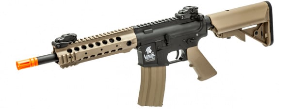 Lancer Tactical LT-24 Gen 2 CQB M4 AEG Airsoft Rifle Core Series (Black & Tan)