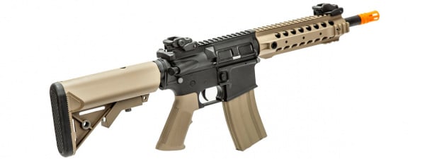 Lancer Tactical LT-24 Gen 2 CQB M4 AEG Airsoft Rifle Core Series (Black & Tan)