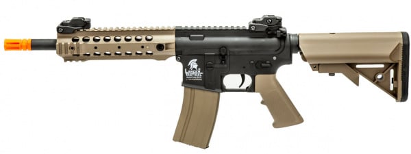 Lancer Tactical LT-24 Gen 2 CQB M4 AEG Airsoft Rifle Core Series (Black & Tan)