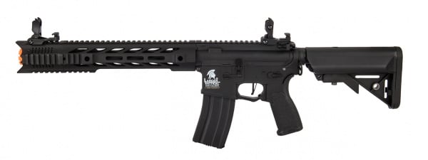 Lancer Tactical LT-25BA10-G2-E 10" Hybrid ETU & METAL RAILS Gen 2 M4 Airsoft AEG ( Black )