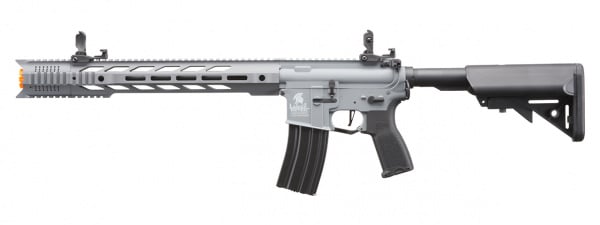 Lancer Tactical LT-25 Hybrid ETU & METAL RAILS Gen 2 M4 SPR "Interceptor" Airsoft AEG ( Gray )