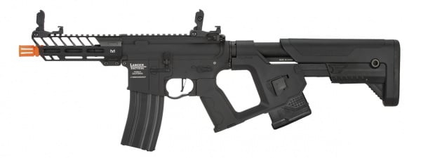 Lancer Tactical Enforcer Needletail Proline ETC & Full Metal AEG Airsoft Rifle w/ Alpha Stock ( Black / Low FPS )