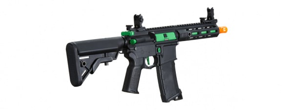 Lancer Tactical Gen 3 Hellion 7" LT-32BAZ7-G3 M-LOK Airsoft AEG Rifle (Black/Green)