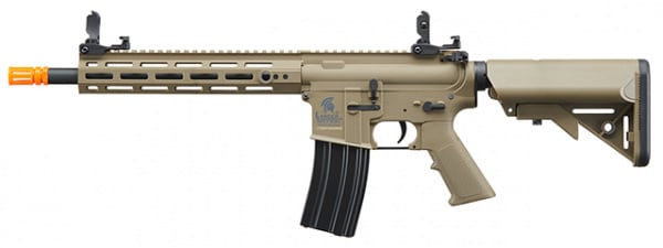 Lancer Tactical Gen 2 Hellion M-LOK LT-32XA10-G2 10" M4 AEG Airsoft Rifle (Tan)