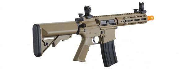 Lancer Tactical Gen 2 Hellion M-LOK LT-32XA7-G2 7" M4 AEG Airsoft Rifle (Tan)