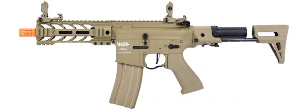 Lancer Tactical Battlehawk M4 PDW ProLine ETC & Full Metal AEG Airsoft Gun ( Option/ High FPS )