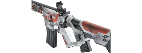 Lancer Tactical Archon 14" M-LOK Proline Series M4 AEG Airsoft Rifle w/ Alpha Stock (Asiimov)