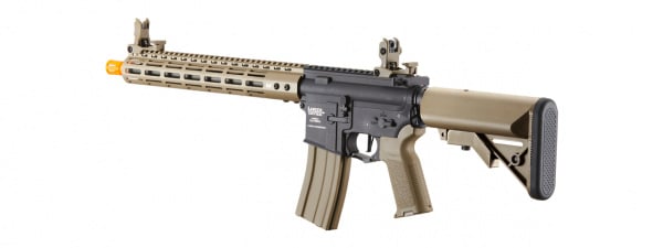 Lancer Tactical Archon 14" M-LOK Proline Series Full Metal M4 AEG Airsoft Rifle w/ Crane Stock and ETU (Two-Tone)