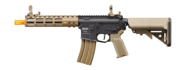 Lancer Tactical Archon 9" M-LOK Proline Series M4 Airsoft Rifle w/ Crane Stock (Two-Tone)