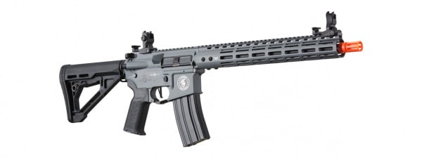 Lancer Tactical Archon 14" M-LOK Proline Series M4 Airsoft Rifle w/ Delta Stock (Gray)