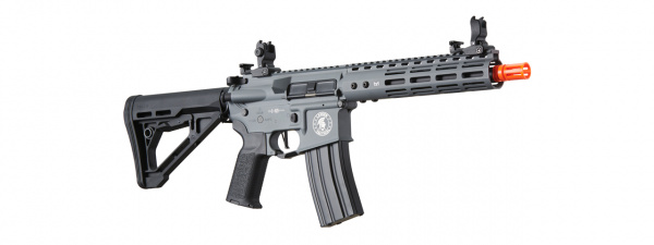 Lancer Tactical Archon 9" M-LOK Proline Series M4 Airsoft Rifle w/ Delta Stock (Gray)